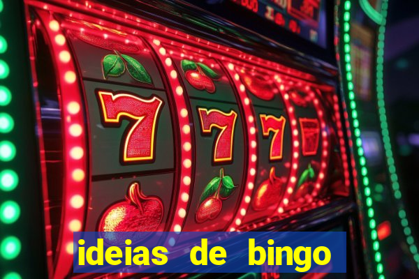 ideias de bingo para o natal